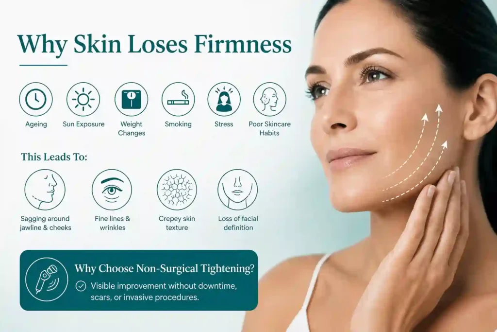What Makes Skin Lose Firmness and Why Do People Seek Non-Surgical Tightening Oadby?