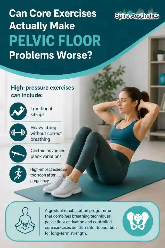 Can Strengthening Your Core Alone Actually Make Pelvic Floor Problems Worse Oadby?